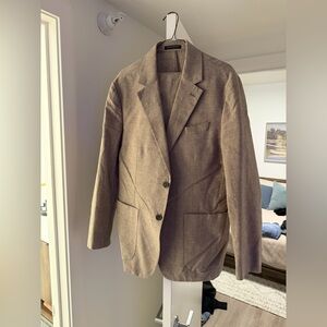 Men's Khaki Banana Republic Suit